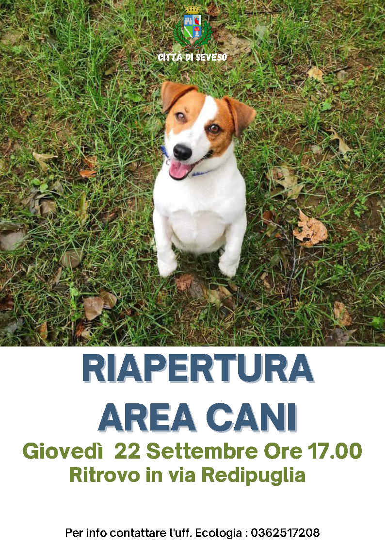 Riapertura Area Cani